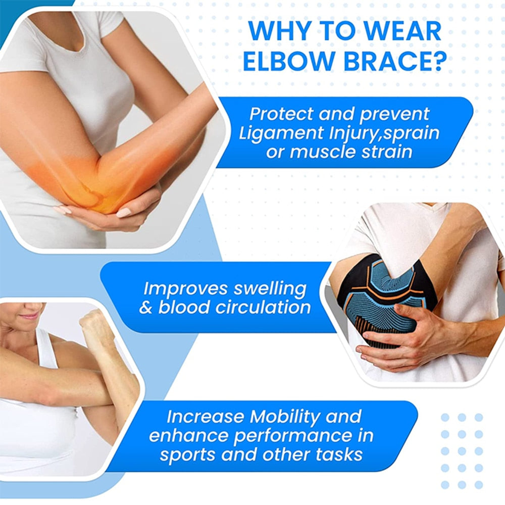 1Pcs Elbow Compression Brace