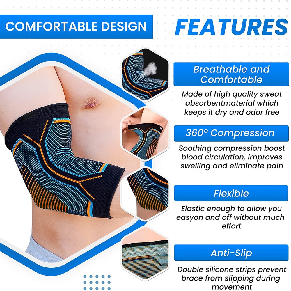 1Pcs Elbow Compression Brace