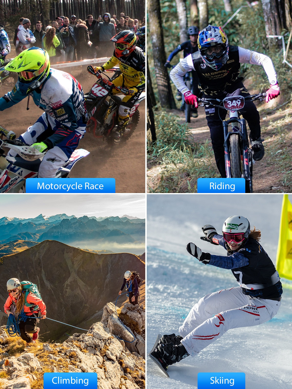 MOMAN H2 Bluetooth Helmet Microphone