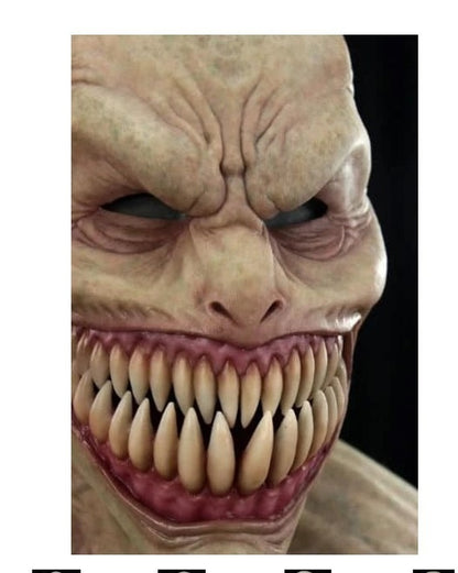 Horror Fangtooth Demon Mask