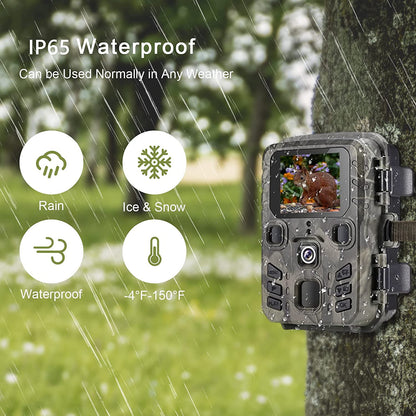 Outdoor Mini Trail Camera 4K HD 20MP 1080P