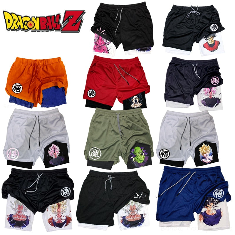 Dragonball Z Gym Shorts