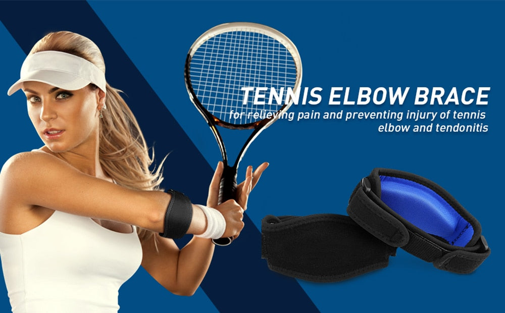 Elbow Support Strap Band with Compression Pad