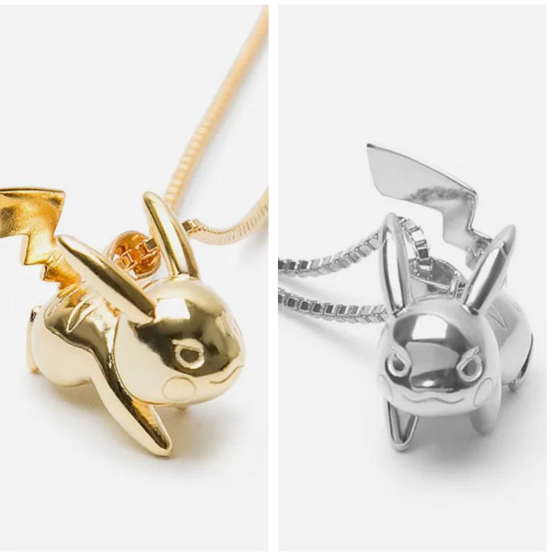 POKEMON NECKLACE SILVER PLATED