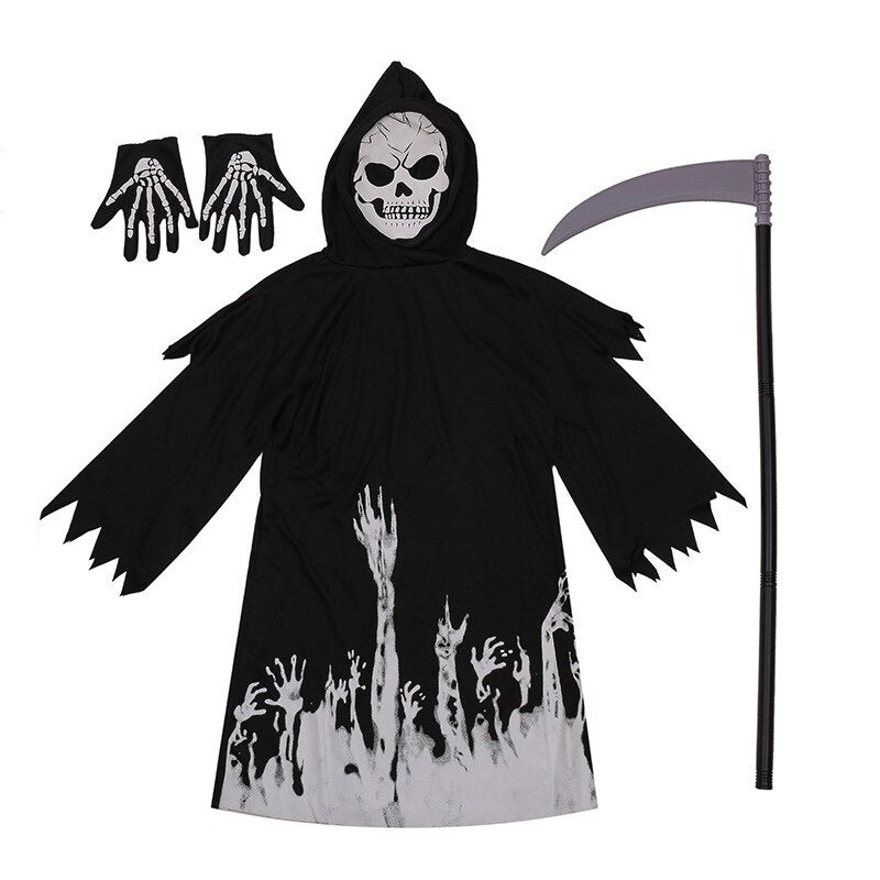 Children's Glow in the Dark Grim Reaper Costume