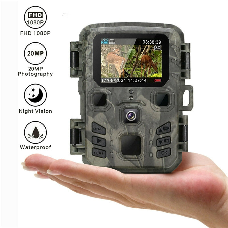 Outdoor Mini Trail Camera 4K HD 20MP 1080P