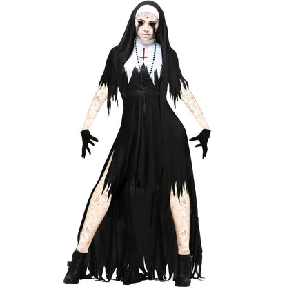 Halloween Women's Nun Costume