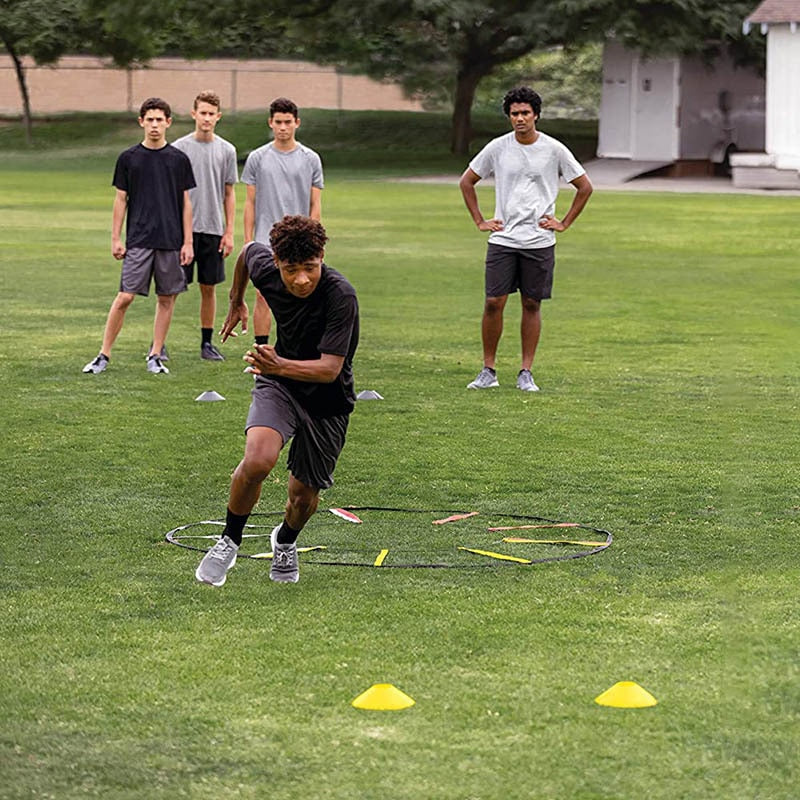 PORTABLE ROUND AGILITY SPEED LADDER