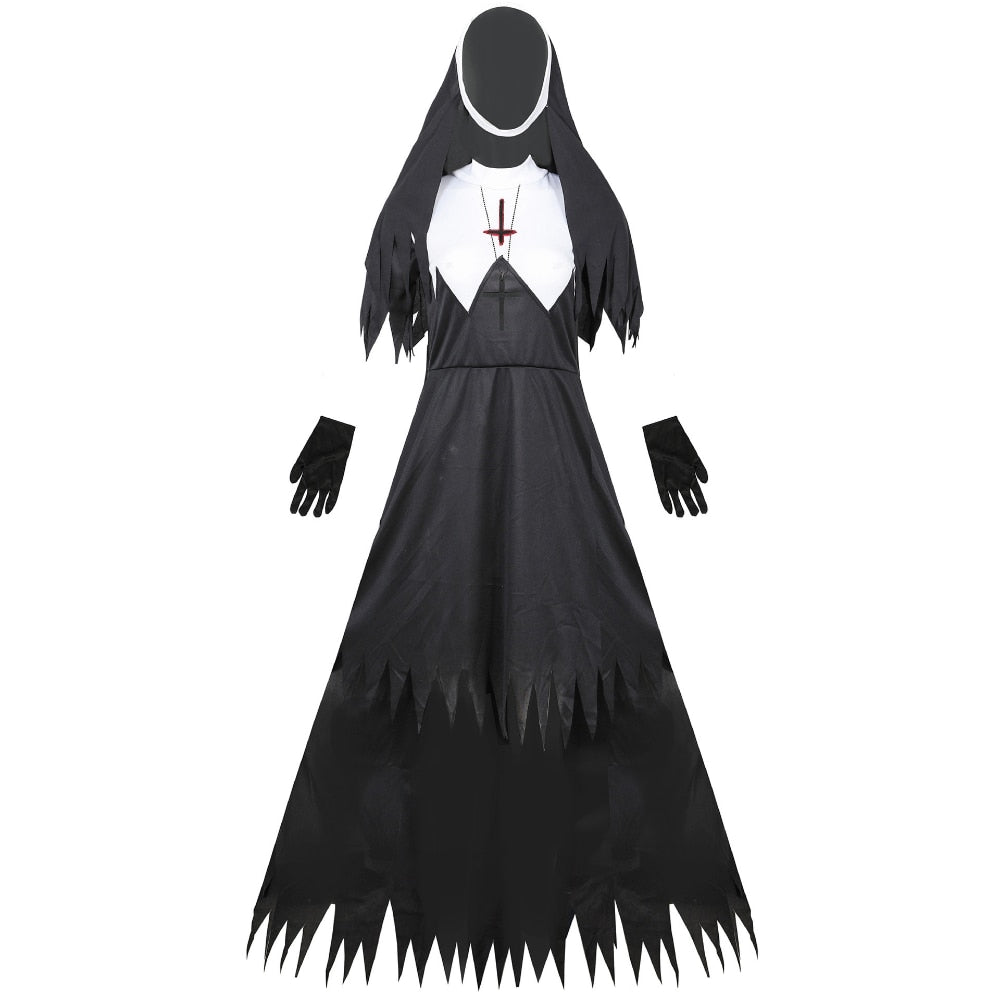 Halloween Women's Nun Costume