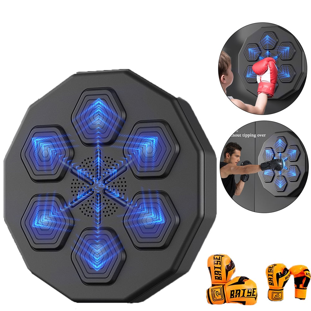 Smart Music Boxing Machine Wall Target LED