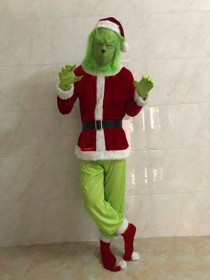 Christmas Grinch Full Body Costume